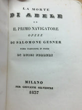 Carica l'immagine nel visualizzatore di Gallery, OPERE DI SALOMONE GESNER 1837 U695