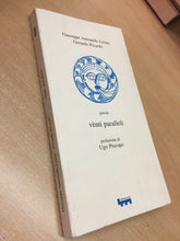 Carica l'immagine nel visualizzatore di Gallery, VENTI PARALLELI POESIE G. A. LEONE G. PICARDO N610