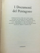 Carica l'immagine nel visualizzatore di Gallery, I DOCUMENTI DEL PENTAGONO GARZANTI 1971 N740