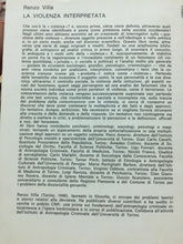 Carica l'immagine nel visualizzatore di Gallery, LA VIOLENZA INTERPRETATA R. VILLA D602