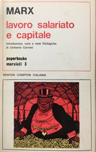 Carica l'immagine nel visualizzatore di Gallery, LAVORO SALARIATO E CAPITALE C. MARX J705