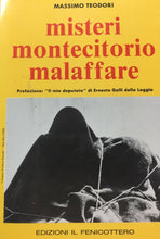 Carica l'immagine nel visualizzatore di Gallery, MISTERI MONTECITORIO MALAFFARE M. TEODORI V32