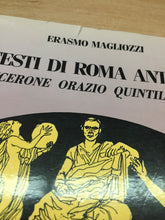 Carica l'immagine nel visualizzatore di Gallery, TESTI DI ROMA ANTICA E. MAGLIOZZI V127