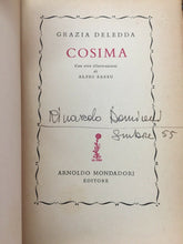 Carica l'immagine nel visualizzatore di Gallery, COSIMA - GRAZIA DELEDDA ILLUSTRAZIONI ALIGI SASSU I ED. 1947 V350