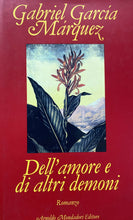 Carica l'immagine nel visualizzatore di Gallery, DELL’AMORE E DI ALTRI DEMONI G. GARCIA MARQUEZ I ED. 1994 Y51