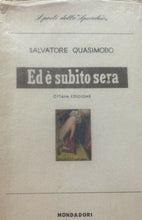 Carica l'immagine nel visualizzatore di Gallery, ED È SUBITO SERA S. QUASIMODO Y237