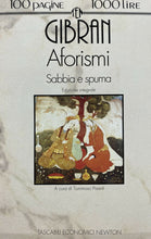 Carica l'immagine nel visualizzatore di Gallery, AFORISMI SABBIA E SPUMA GIBRAN  TEN Y305