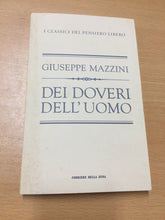 Carica l'immagine nel visualizzatore di Gallery, DEI DOVERI DELL’UOMO GIUSEPPE MAZZINI AB87