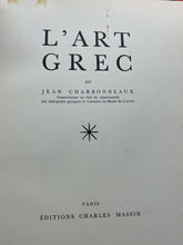 Carica l'immagine nel visualizzatore di Gallery, L’ART GREC J. CHARBONNEAUX B614