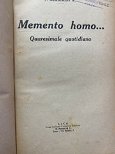 Carica l'immagine nel visualizzatore di Gallery, MEMENTO HOMO... QUARESIMALE QUOTIDIANO P. ARRIGHINI A. B630