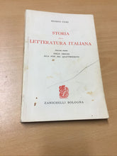 Carica l'immagine nel visualizzatore di Gallery, STORIA DELLA LETTERATURA ITALIANA EGIDIO CURI VOLUME 1 AB326