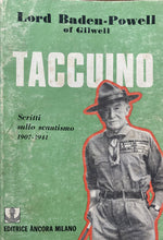 Carica l'immagine nel visualizzatore di Gallery, TACCUINO SCRITTI SULLO SCOUTISMO LORD BADEN POWELL BA159