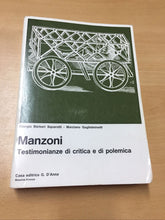 Carica l'immagine nel visualizzatore di Gallery, MANZONI TESTIMONIANZE DI CRITICA E DI POLEMICA SQUAROTTI E GUGLIELMINETTI AB528