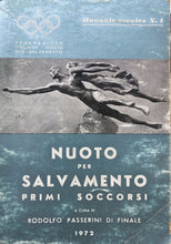 Carica l'immagine nel visualizzatore di Gallery, NUOTO PER SALVAMENTO PRIMI SOCCORSI R. PASSERINI DI FINALE BA352