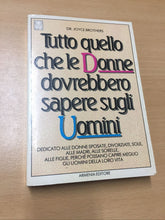 Carica l'immagine nel visualizzatore di Gallery, TUTTO QUELLO CHE LE DONNE DOVREBBERO SAPERE SUGLI UOMINI DR JOYCE BROTHERS AB604