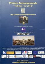 Carica l'immagine nel visualizzatore di Gallery, PREMIO INTERNAZIONALE SEBETIA TER 2018 BB56