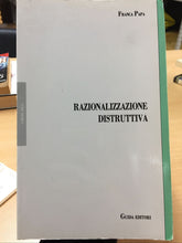 Carica l'immagine nel visualizzatore di Gallery, RAZIONALIZZAZIONE DISTRUTTIVA FRANCA PAPA AE428
