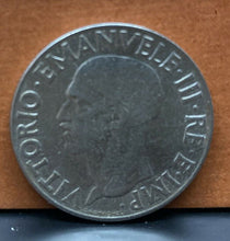 Carica l'immagine nel visualizzatore di Gallery, ITALIA 1940 MONETA LIRE 1 VITTORIO EMANUELE III
