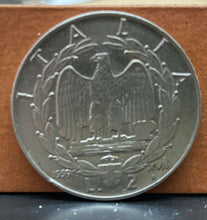 Carica l'immagine nel visualizzatore di Gallery, ITALIA 1939 MONETA LIRE 2 AMAGNETICA VITTORIO EMANUELE III