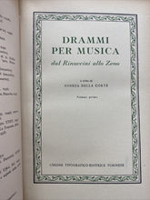 Carica l'immagine nel visualizzatore di Gallery, DRAMMI PER MUSICA DAL RINUCCINI ALLO ZENO UTET CLASSICI BB455