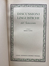 Carica l'immagine nel visualizzatore di Gallery, DISCUSSIONI LINGUISTICHE DEL SETTECENTO UTET CLASSICI BB456