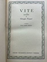 Carica l'immagine nel visualizzatore di Gallery, VITE SCELTE G. VASARI UTET CLASSICI BE33
