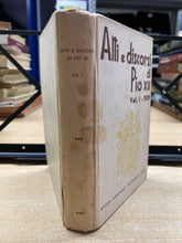 Carica l'immagine nel visualizzatore di Gallery, ATTI E DISCORSI DI PIO XII VOL. I BE72