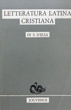 Carica l'immagine nel visualizzatore di Gallery, LETTERATURA LATINA CRISTIANA S. D’ELIA BE135
