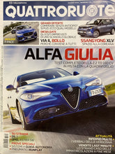 Carica l'immagine nel visualizzatore di Gallery, QUATTRORUOTE GIUGNO 2016 ALFA GIULIA AF31