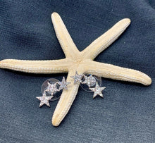 Carica l'immagine nel visualizzatore di Gallery, ORECCHÌNI STELLE ARGENTATI JEW05