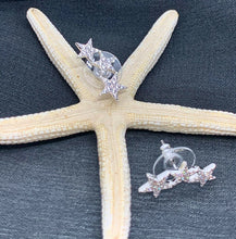 Carica l'immagine nel visualizzatore di Gallery, ORECCHÌNI STELLE ARGENTATI JEW05