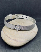 Carica l'immagine nel visualizzatore di Gallery, BRACCIALE DONNA CINTURINO STELLA col. ARGENTO JEW31