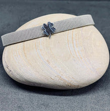 Carica l'immagine nel visualizzatore di Gallery, BRACCIALE DONNA CINTURINO STELLA col. ARGENTO JEW31