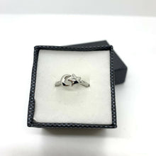 Carica l'immagine nel visualizzatore di Gallery, ANELLO DONNA LUNA STELLA tg.18 col. ARGENTO JEW48