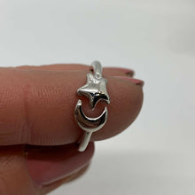 Carica l'immagine nel visualizzatore di Gallery, ANELLO DONNA LUNA STELLA tg.18 col. ARGENTO JEW48