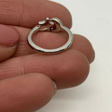 Carica l'immagine nel visualizzatore di Gallery, ANELLO DONNA LUNA STELLA tg.18 col. ARGENTO JEW48