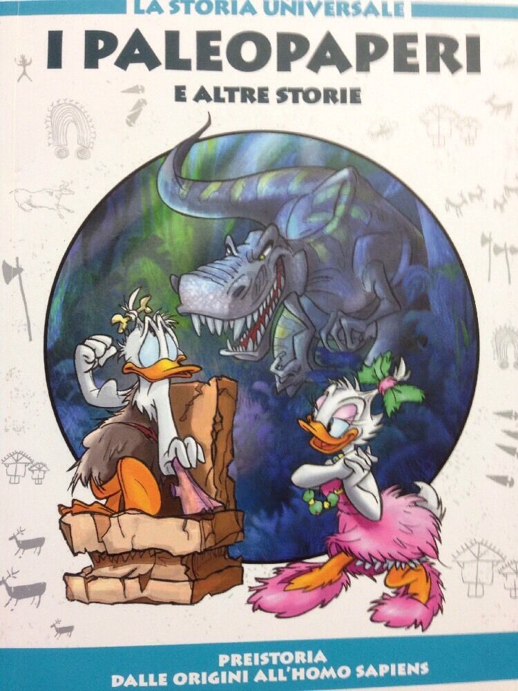 DISNEY-I PALEOPAPERI E ALTRE STORIE -LA STORIA UNIVERSALE--CORRIERE DELLA SERA