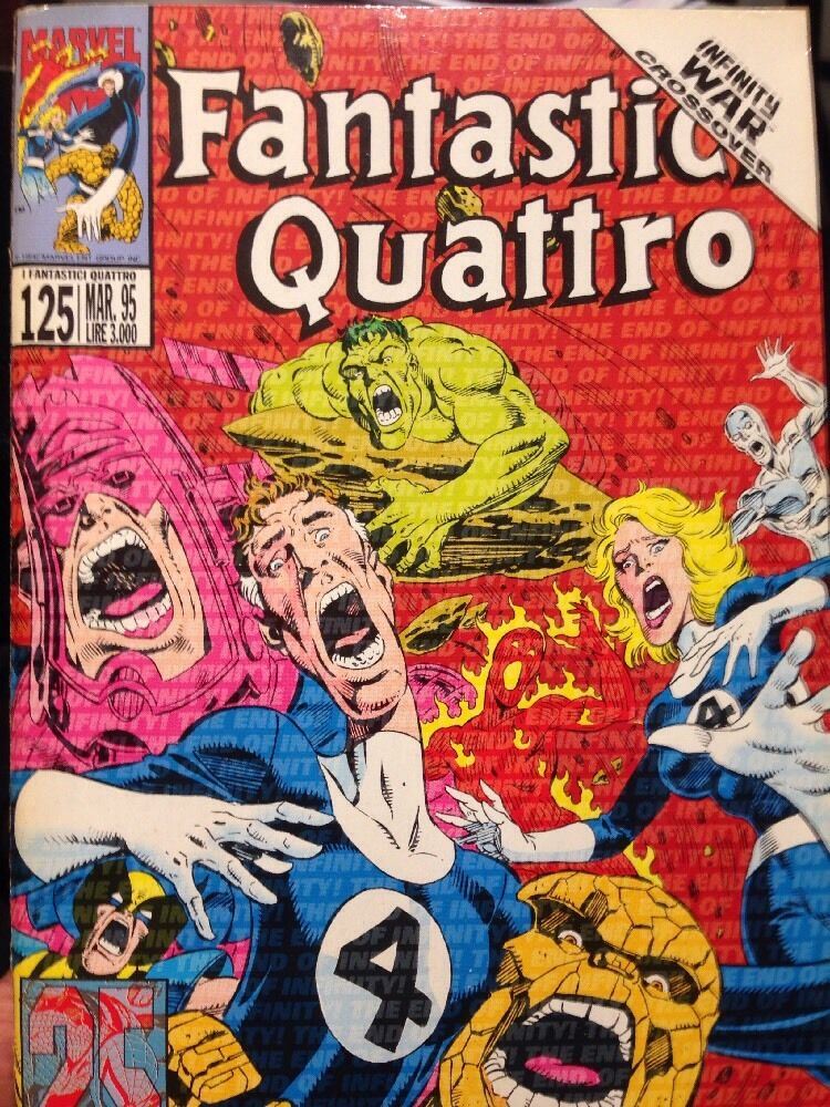 Fantastici Quattro N.125 Marvel Infinity War Crossover