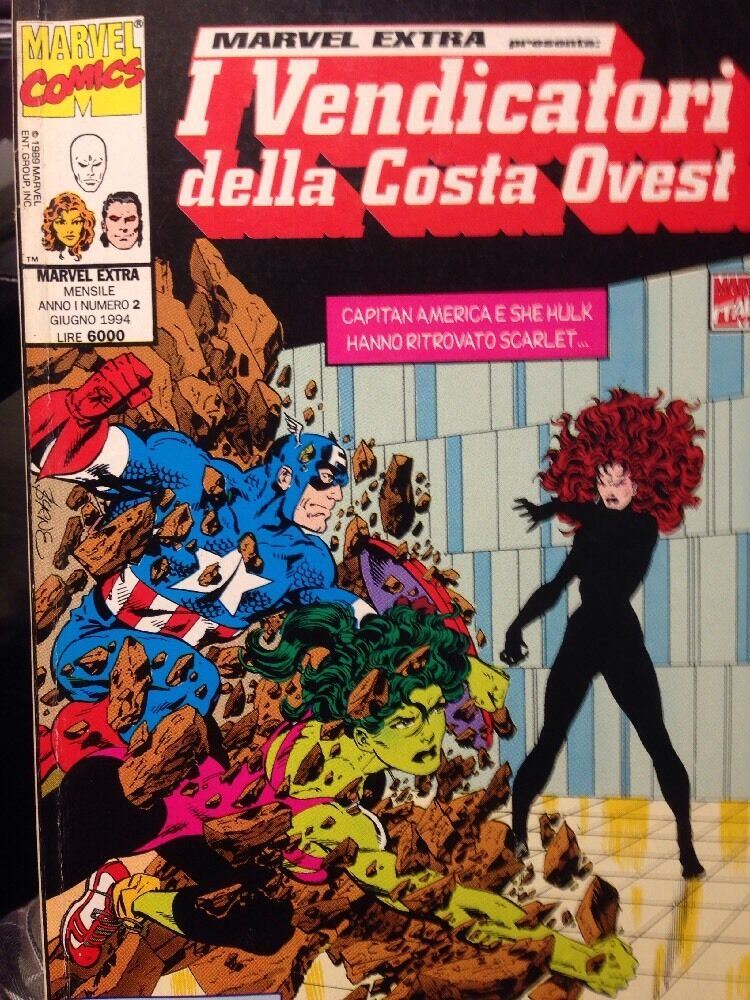 Marvel Extra N.2 I Vendicatori Della Costa Ovest