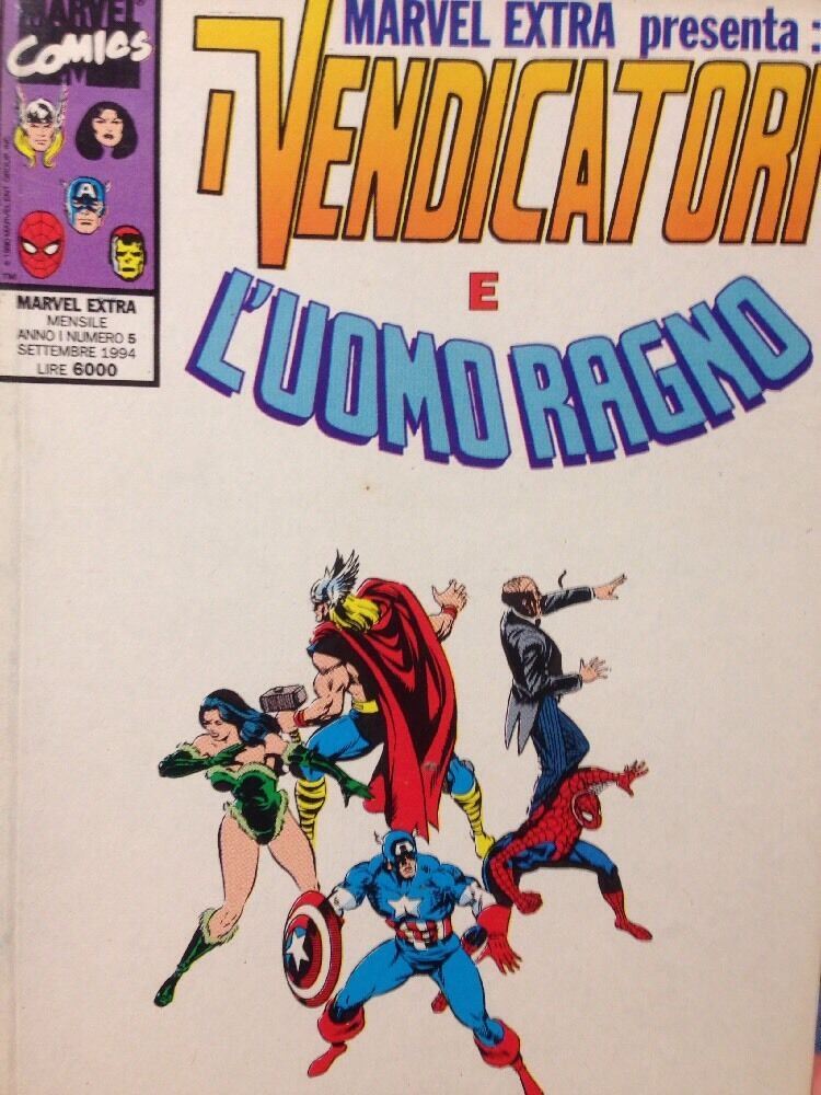 Marvel Extra N.5 I Vendicatori E L'uomo Ragno