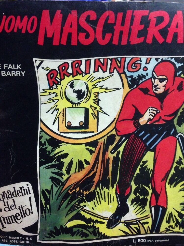 I Quaderni Del Fumetto N.5 L'uomo Mascherato F.lli Spada