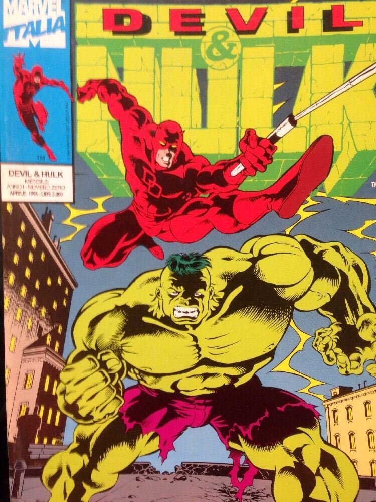 Devil & Hulk Numero Zero Marvel