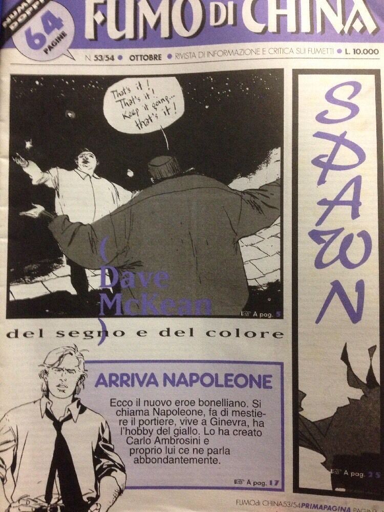 Fumo Di China N.53/54 Spawn Napoleone