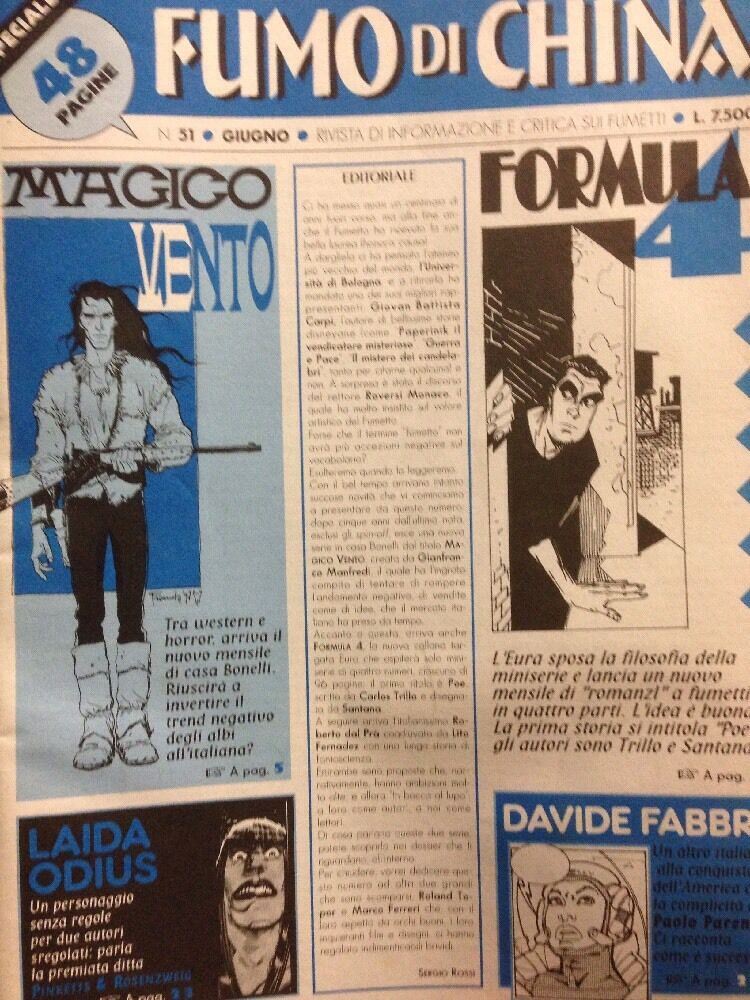 Fumo Di China N.51 Magico Vento, Formula 4