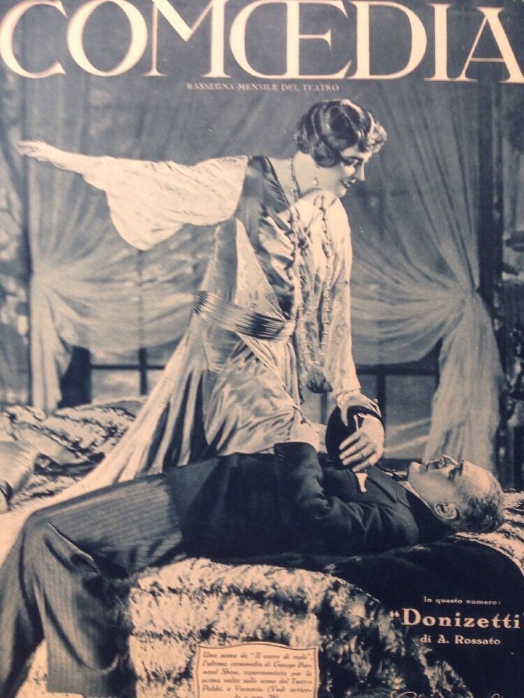 Comedia Rassegna Mensile Di Teatro Luglio/agosto 1929