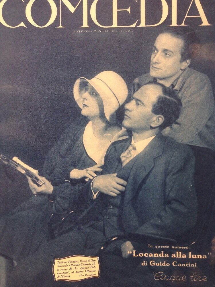 Comedia Rassegna Mensile Di Teatro Giugno/luglio 1929