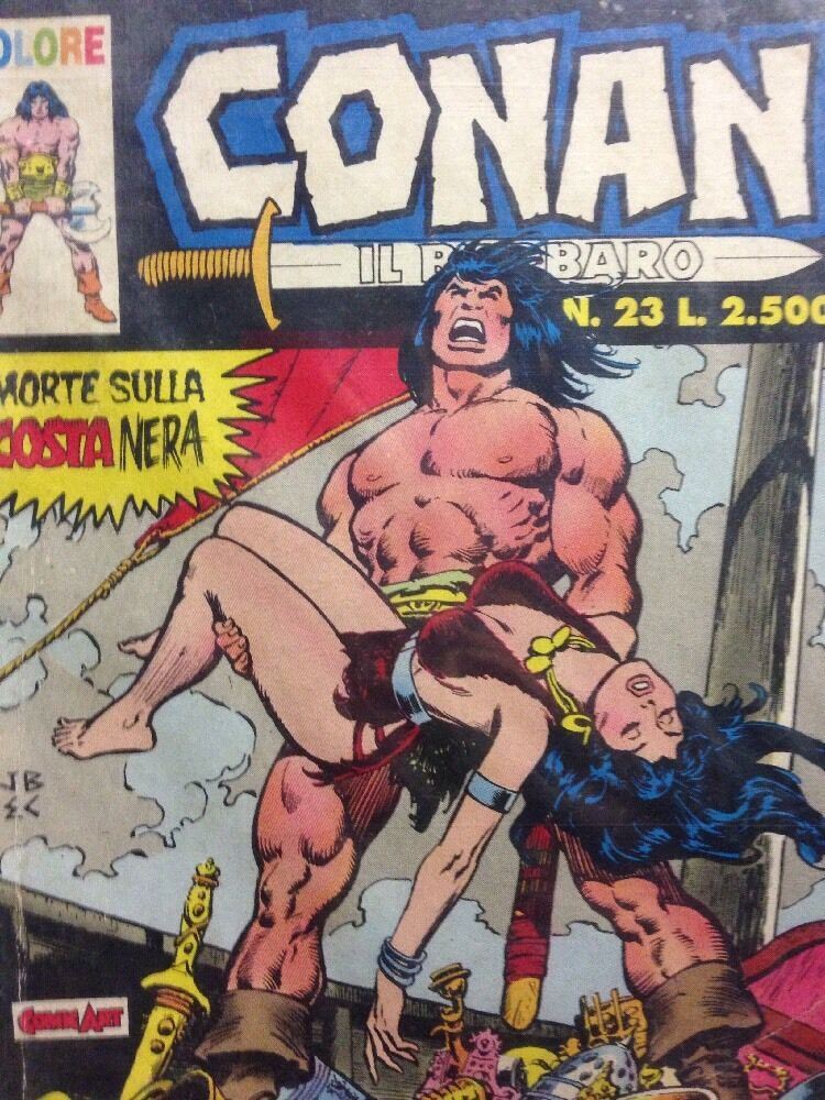 Conan Il Barbaro Colore N.23 Comic Art