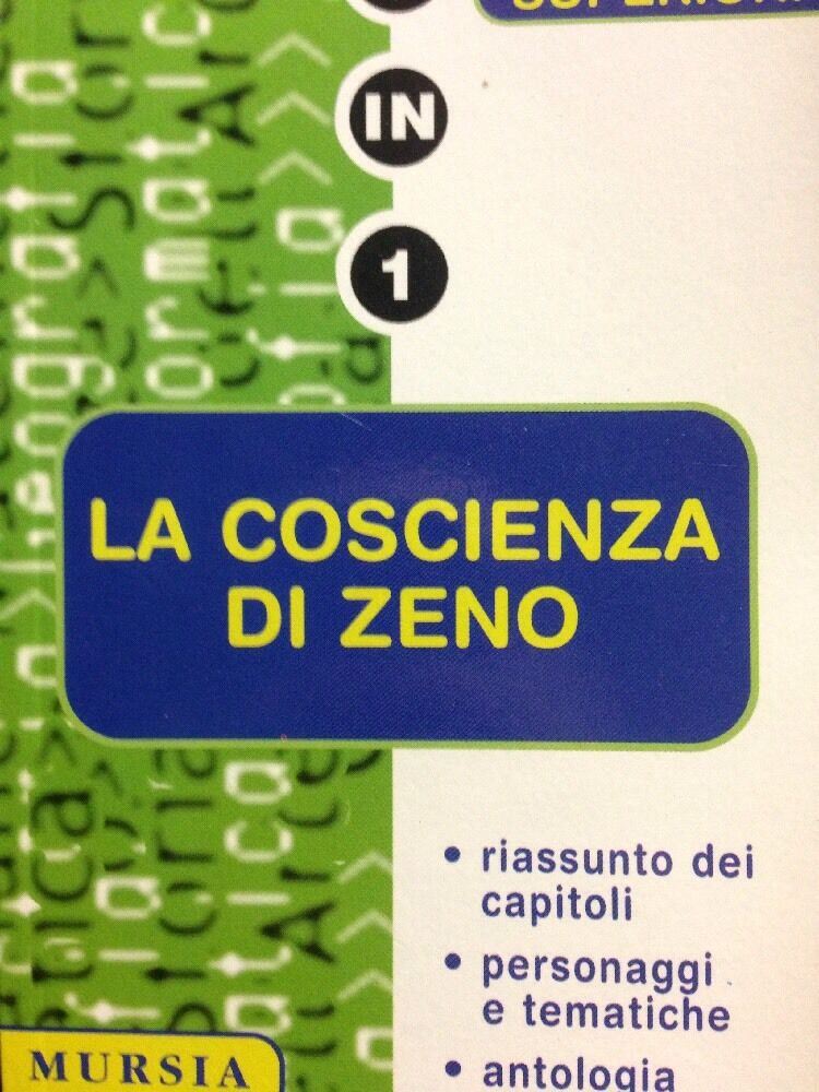 Tre In Uno La Coscienza Di Zeno