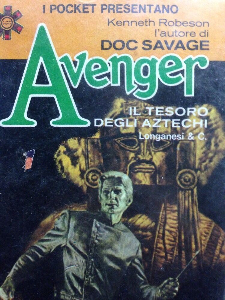 Kenneth Robeson Avenger Il Tesoro Degli Aztechi Pocket Longanesi