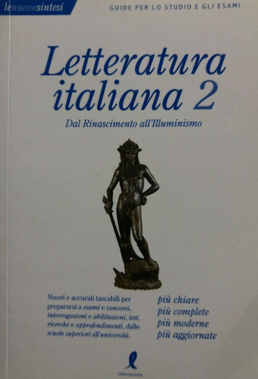 Sintesi di letteratura italiana 2